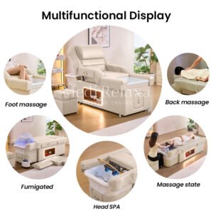 Head Spa Bed - Foot Bath Deluxe