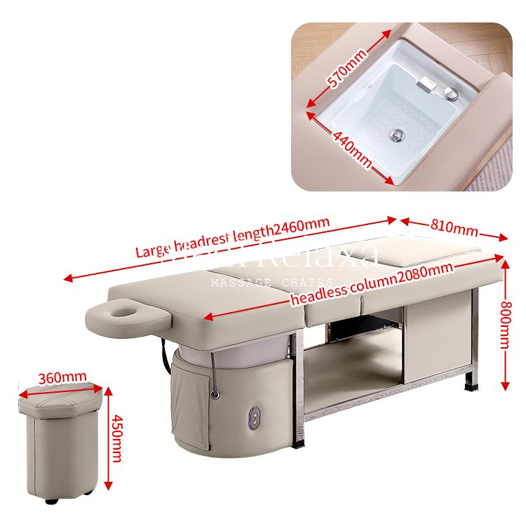 Head Spa Bed - Foot Bath